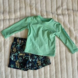 Rugged Butts baby boy swim suit